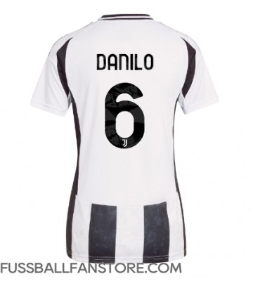 Juventus Danilo Luiz #6 Replik Heimtrikot Damen 2024-25 Kurzarm